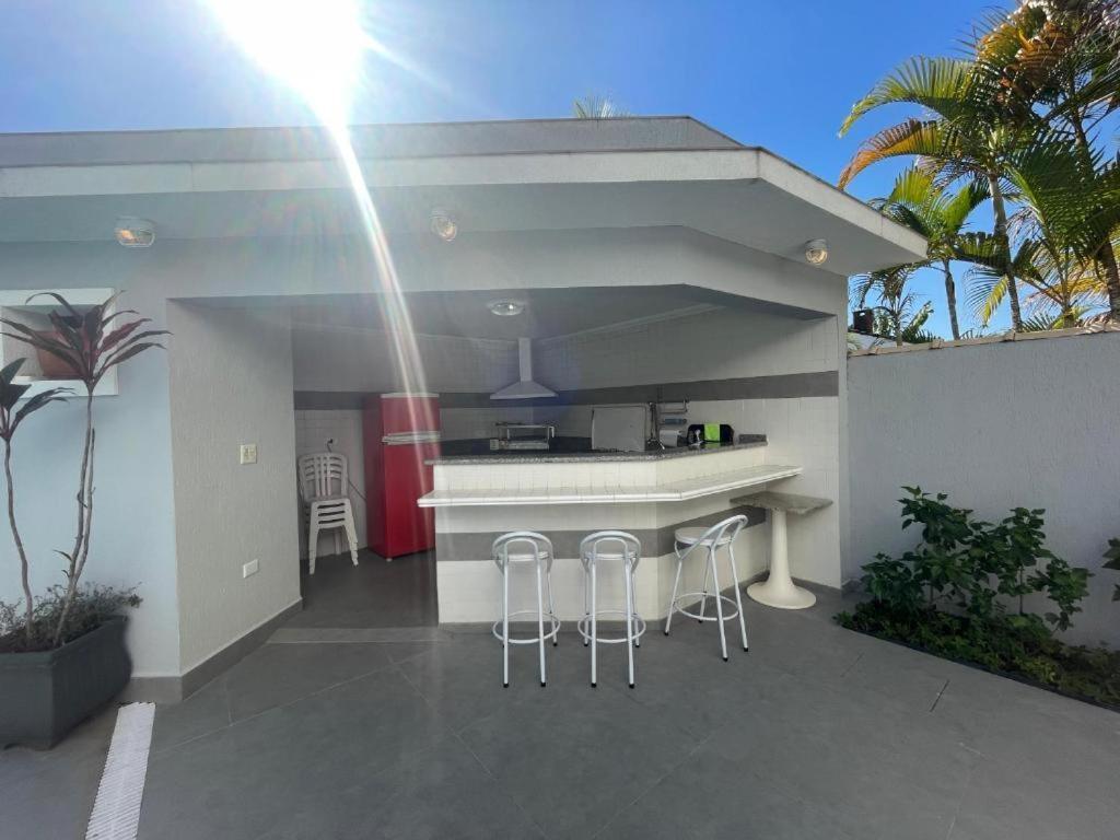 Casa Linda E Espacosa Com Piscina No Guarujá Exterior foto